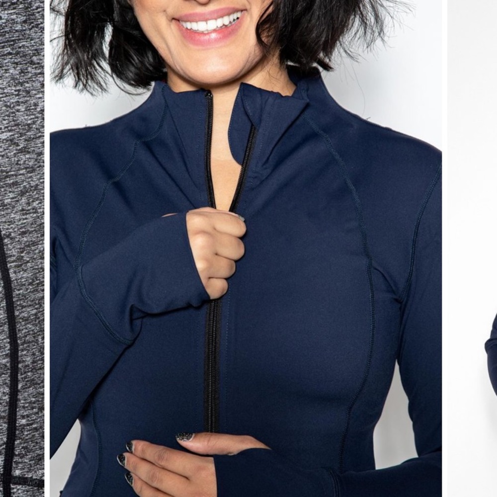 kadyluxe athletic jacket